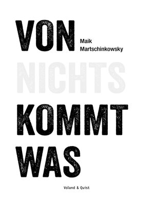 cover image of Von nichts kommt was
